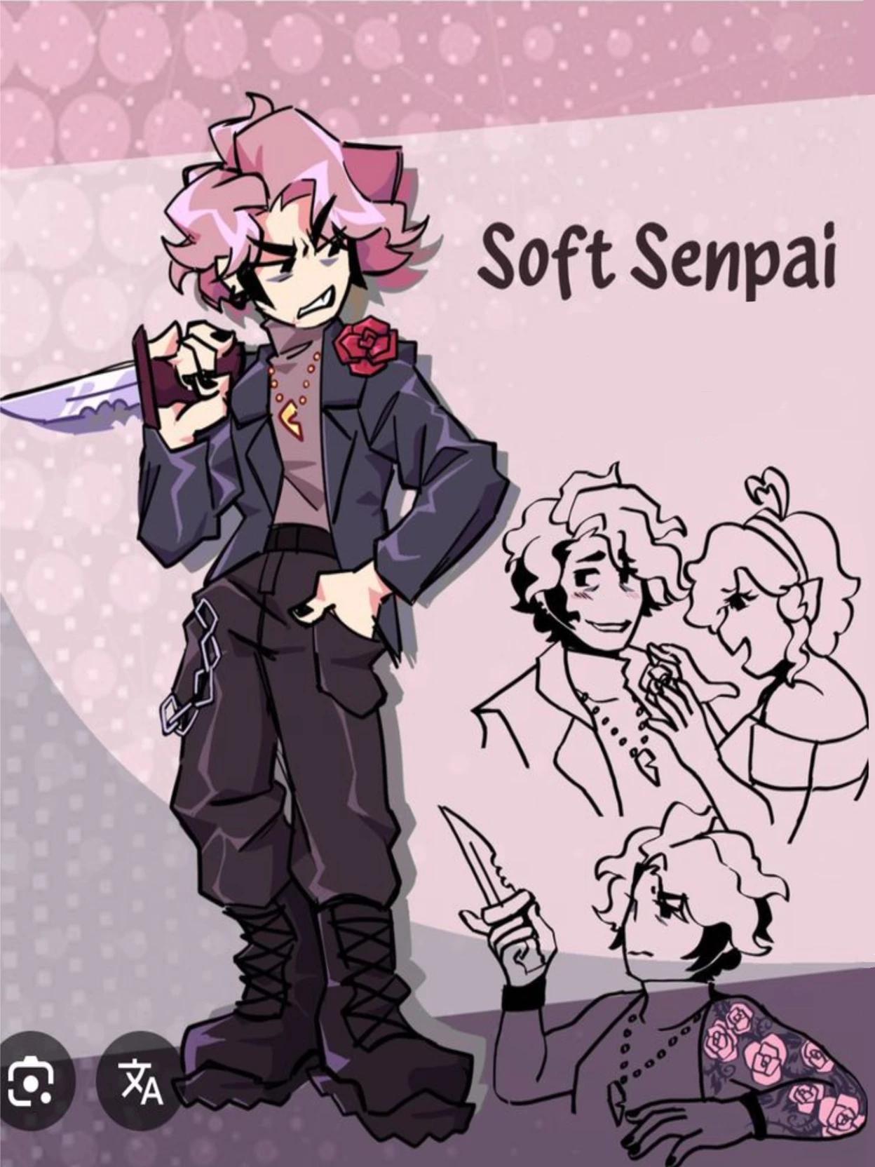 Soft Senpai FNF thumbnail