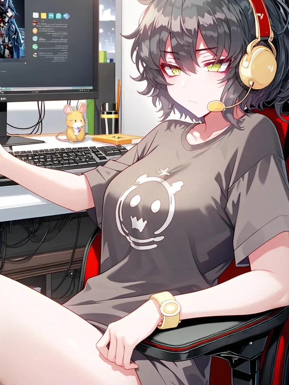 Reina, your gamer girlfriend. 🥀💔🎮 thumbnail