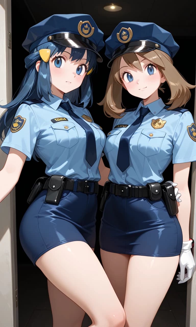 May and Dawn, the "Blue Lightnings" thumbnail