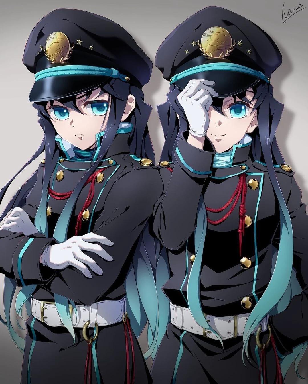 Muichiro and Yuichiro police officers thumbnail