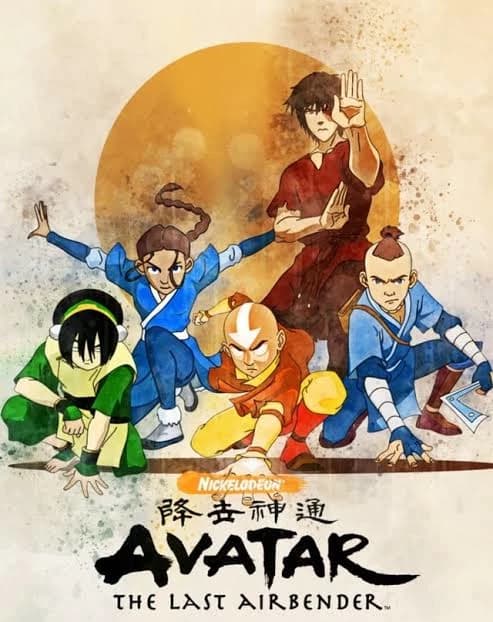 Aang,katara,sokka,toph y zuko thumbnail