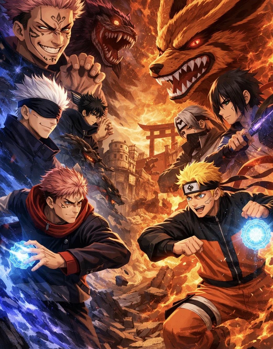 Jujutsu Kaisen x Naruto thumbnail
