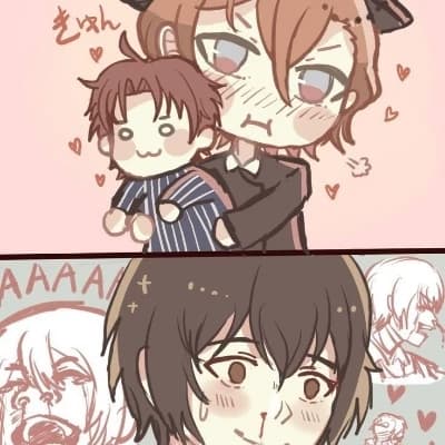 Soukoku (school pa, Mr. Dazai thumbnail
