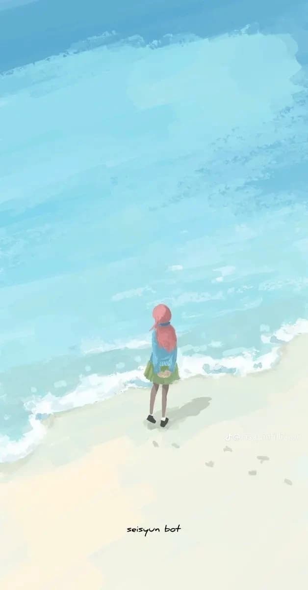 Miku on a desert island thumbnail