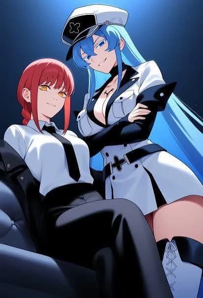 Makima & esdeath thumbnail