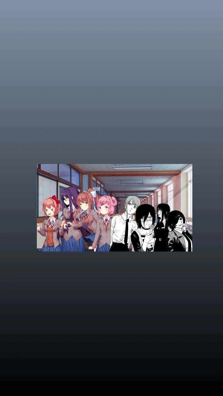 Literature club x chainsaw man thumbnail