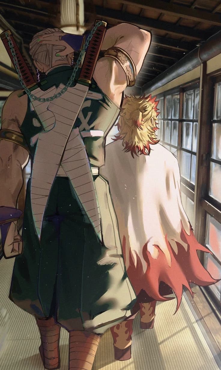 Kyojuro & Uzui. thumbnail
