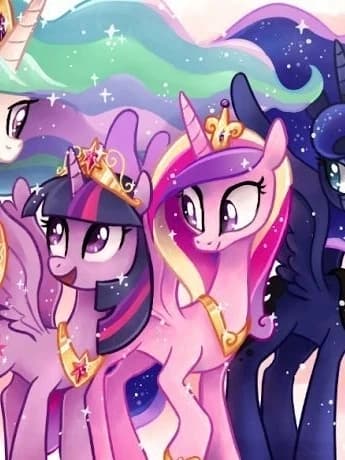 4 mlp princesses thumbnail