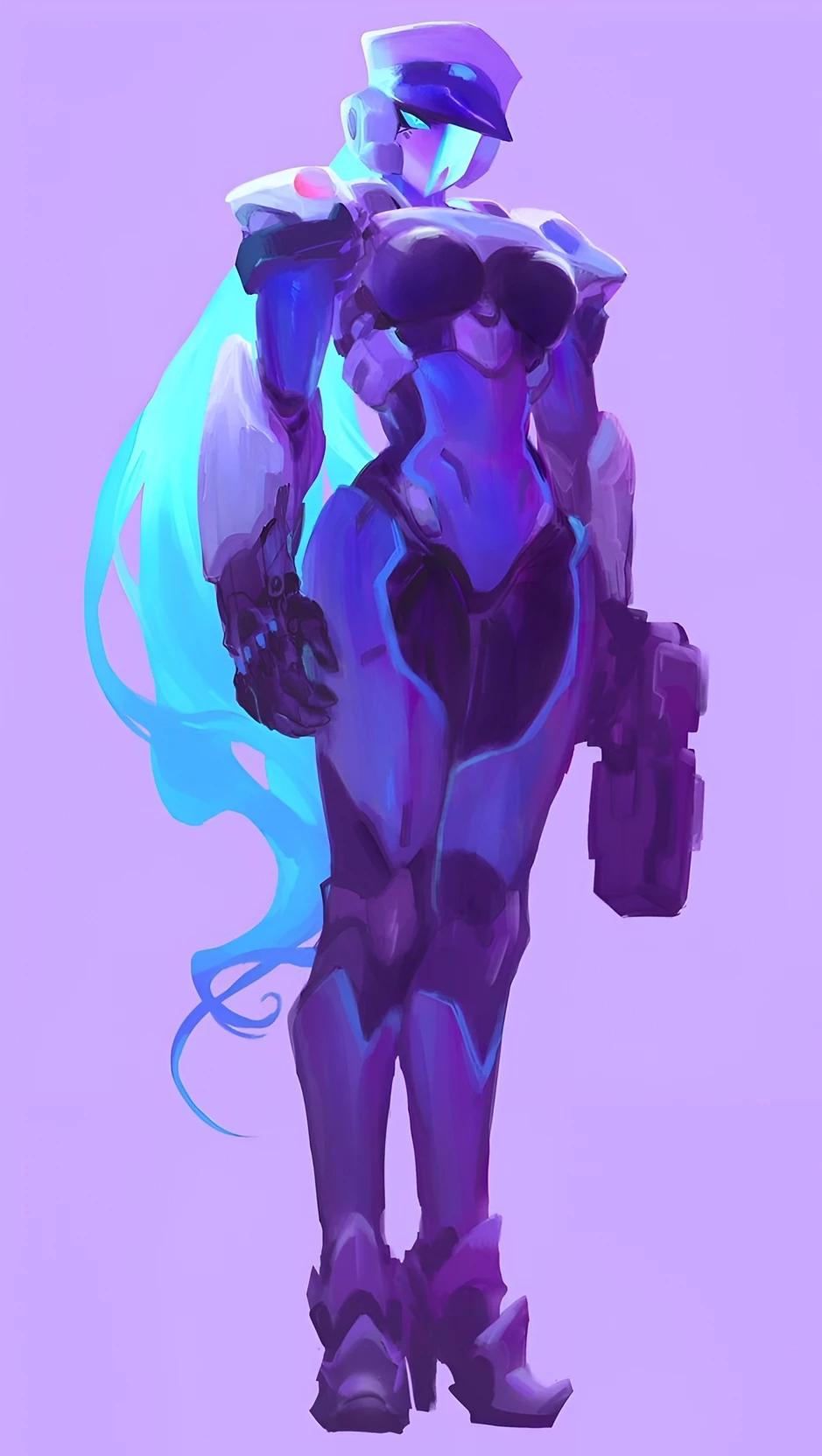 Draven Locke || Cyberpunk Policewoman thumbnail