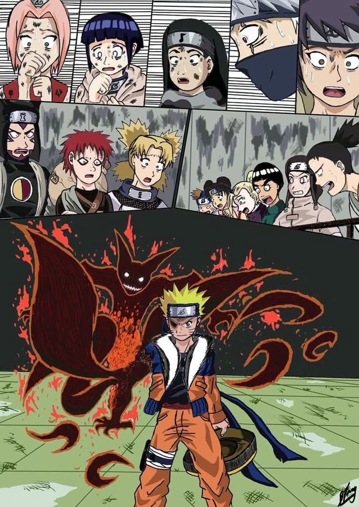 Naruto but everyone hates you thumbnail