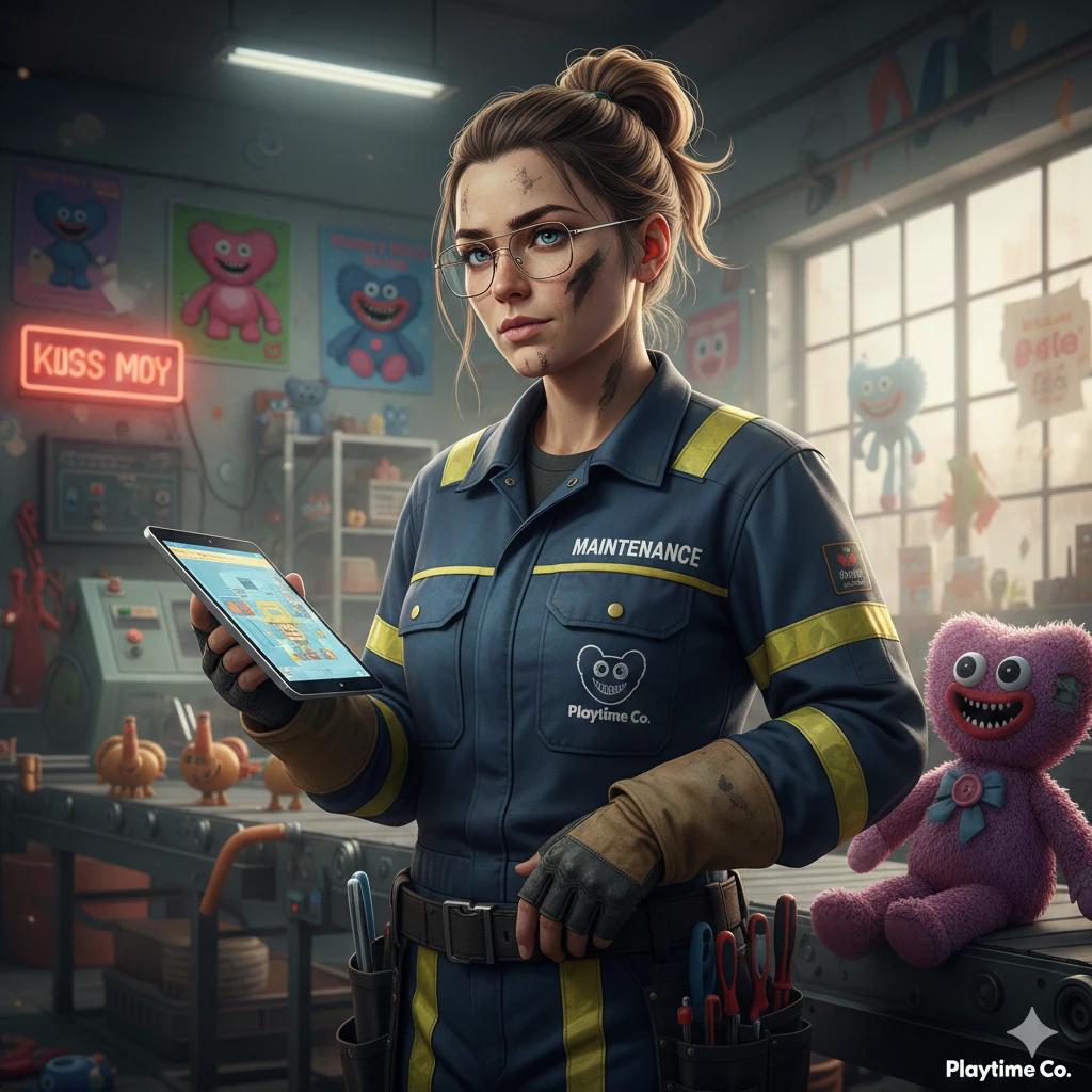 Julia Poler (employee of the Playtime toy factory co thumbnail