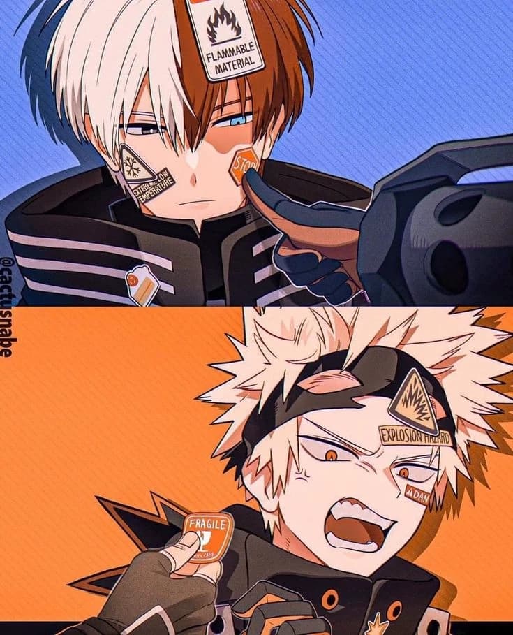 Todoroki y Bakugo thumbnail