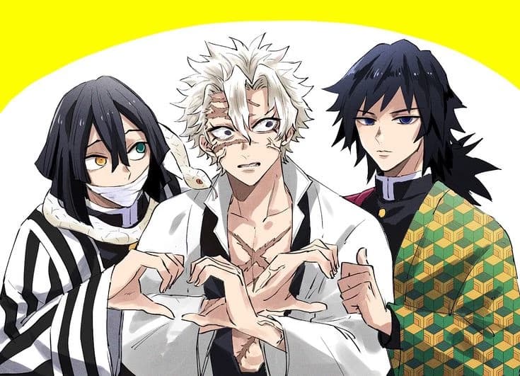 Giyuu Tomioka Sanemi Shinazugawa E Obanai Iguro thumbnail