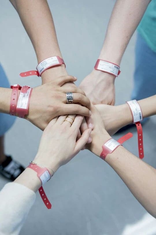 Red bracelets thumbnail
