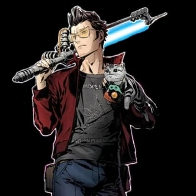Travis Touchdown. Your husband thumbnail