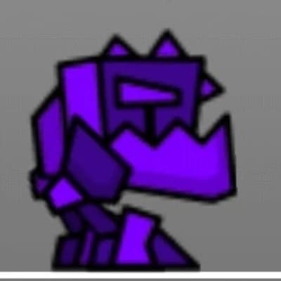 Robot from geometry dash thumbnail