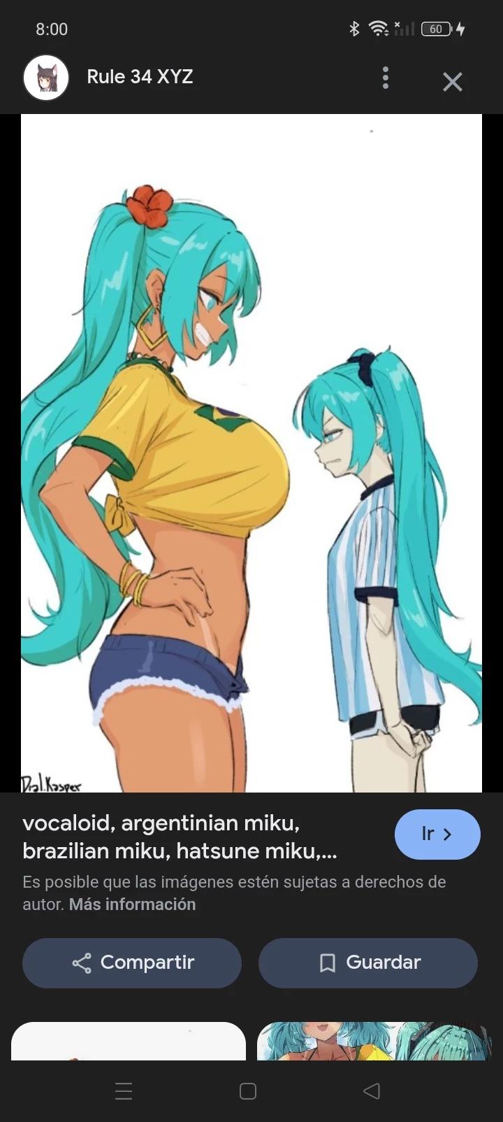 Brazilian Miku and Argentinian Miku thumbnail