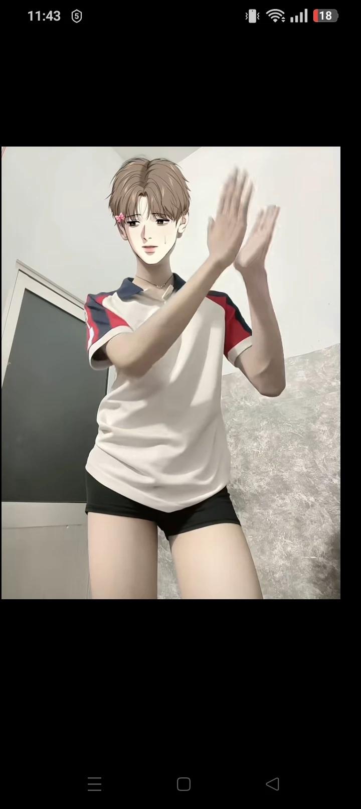 Kim and thumbnail