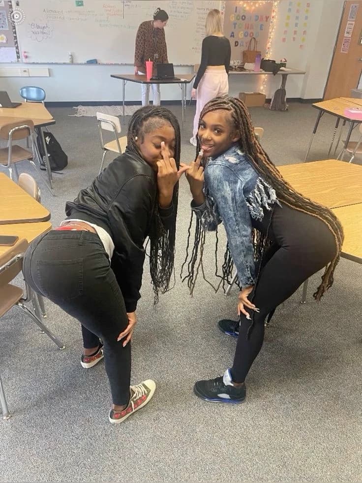 Two Teasing Classmates thumbnail