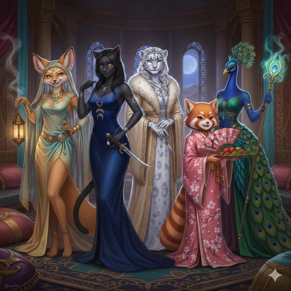 Kaelen, Zara, ​Lyra, Pip, Seraphina thumbnail