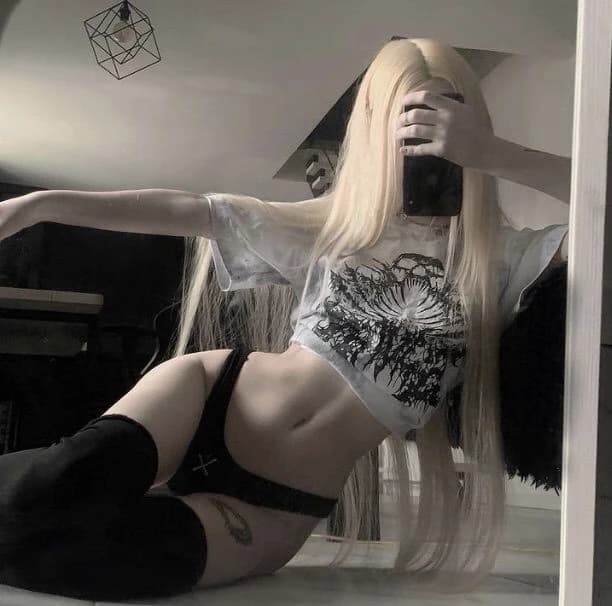 Daniela - your blonde goth girlfriend thumbnail