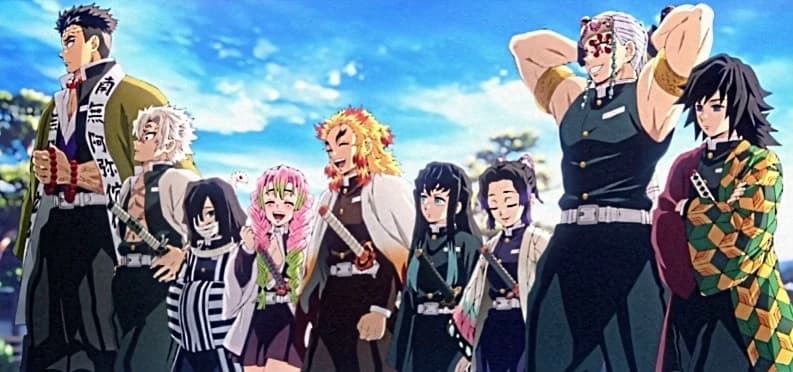 The hashiras. thumbnail