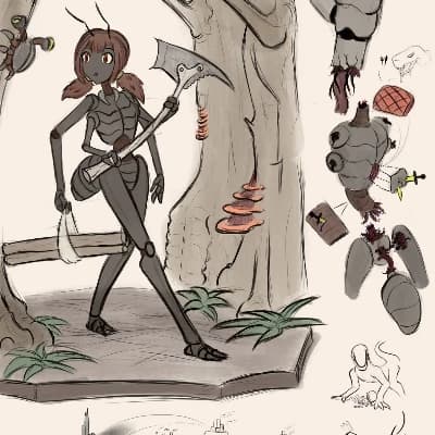 Aelia, The Ant Girl Warrioress thumbnail