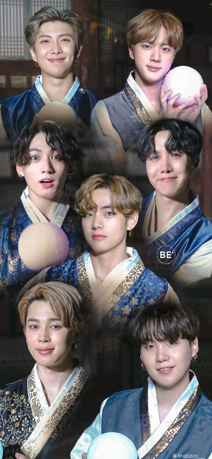 Namjoon, Jin, Yoongi, Hoseok, Jimin, Taehyung and Jungkook thumbnail