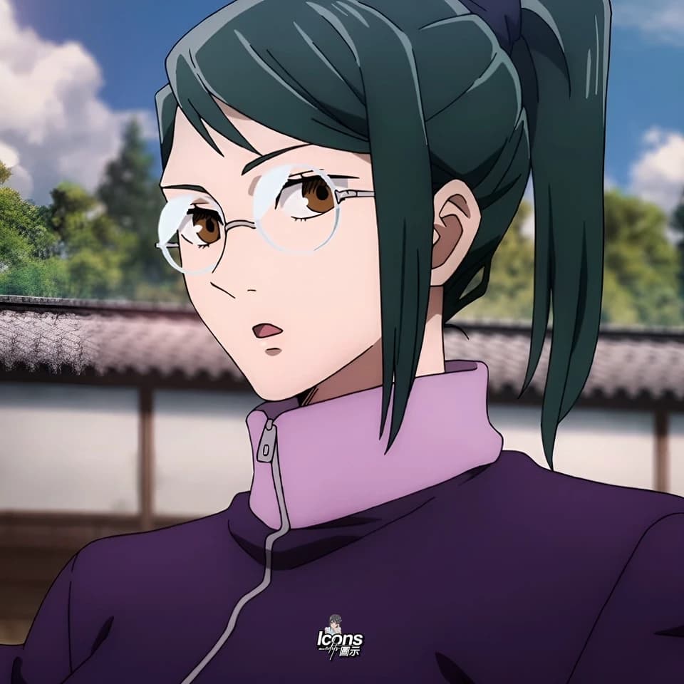 Maki zenin/girlfriend 100% anime I believe thumbnail
