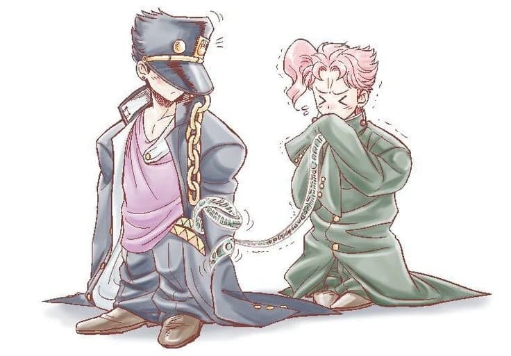 🍒Kakyoin noriaki and jotaro kujo 🐬 thumbnail