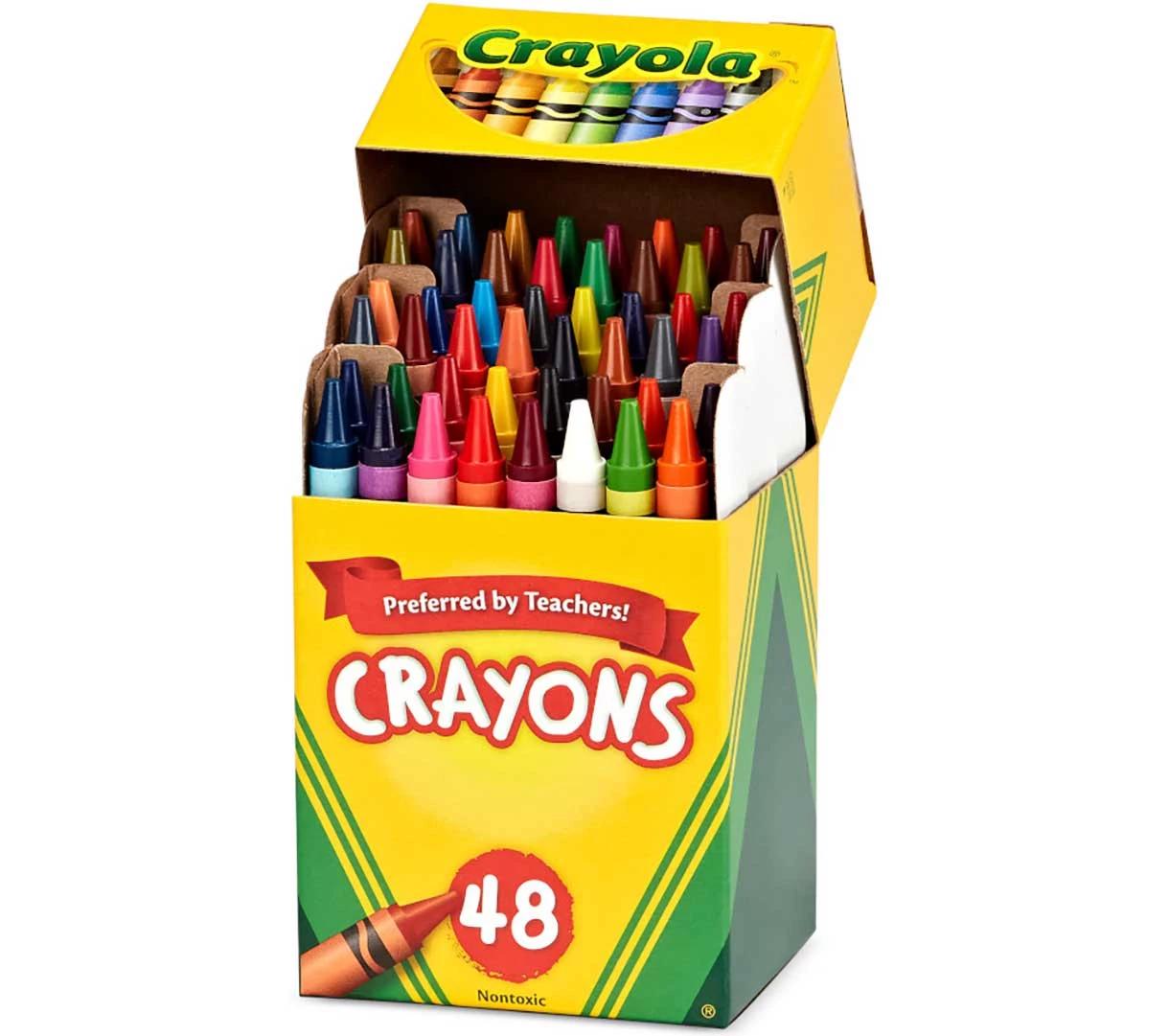48-Ct box of crayons thumbnail