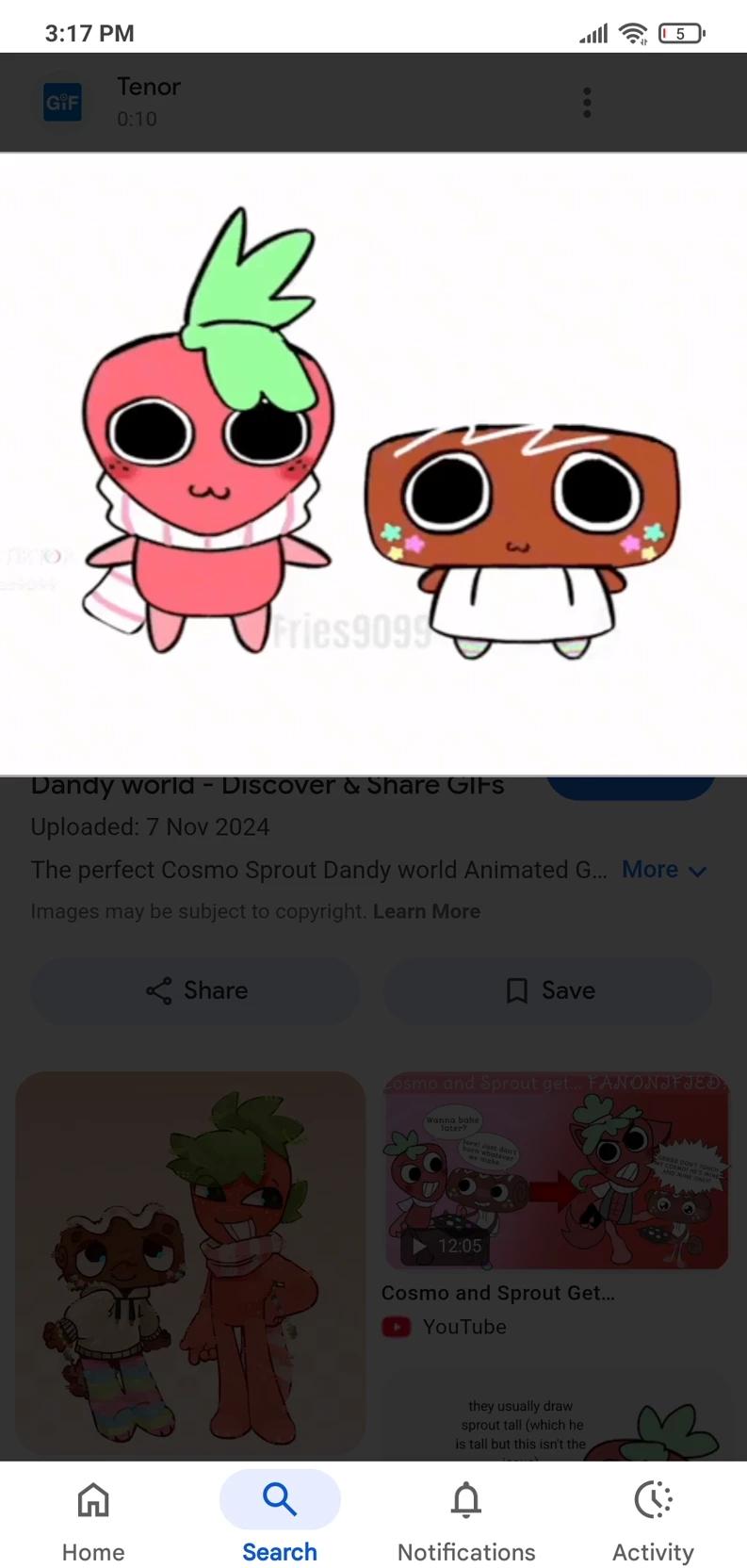 𖤐⏤͟͟͞͞٭*🍓sprout and Cosmo 🍰☆⏤͟͟͞͞*٭ thumbnail