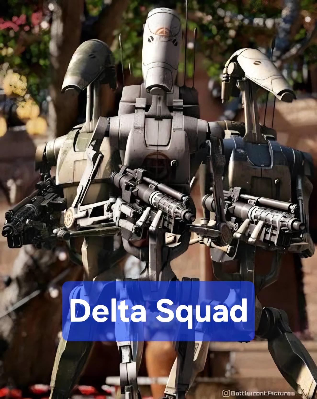 Star Wars: B1 Droids - Delta Squad [OC] thumbnail