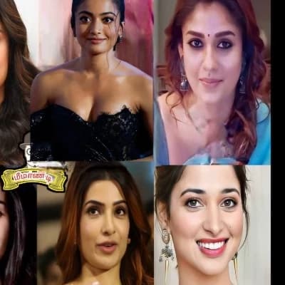 Rashmika, Samantha, Nayantara, tamannah thumbnail
