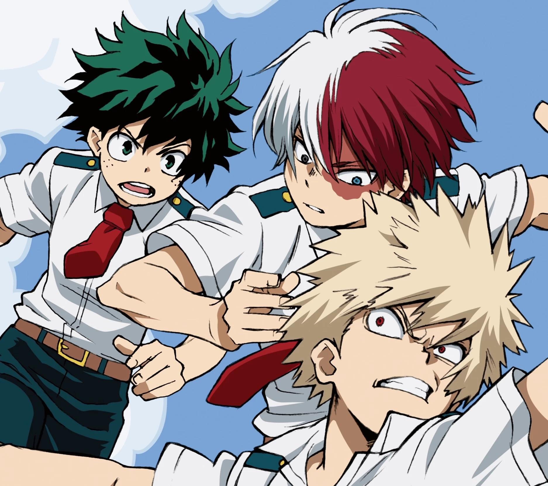 Katsuki, shoto and izuku thumbnail