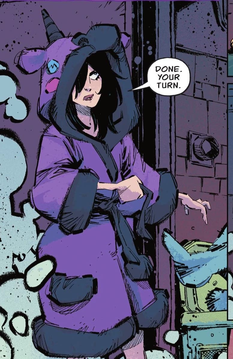 Cassandra Cain - unicorn robe thumbnail
