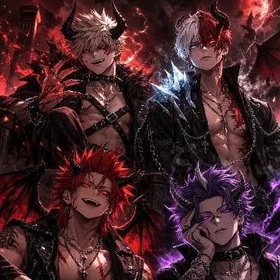 Demon Territory (Bakugo Katsuki,  Shoto Todoroki, Eijiro Kirishima, Yo Shinso) thumbnail
