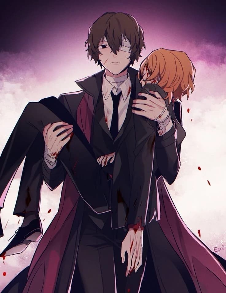 Osamu Dazai || BL || Bungo stray dogs || SouKoku thumbnail