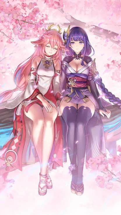 yae miko and raiden shogun thumbnail