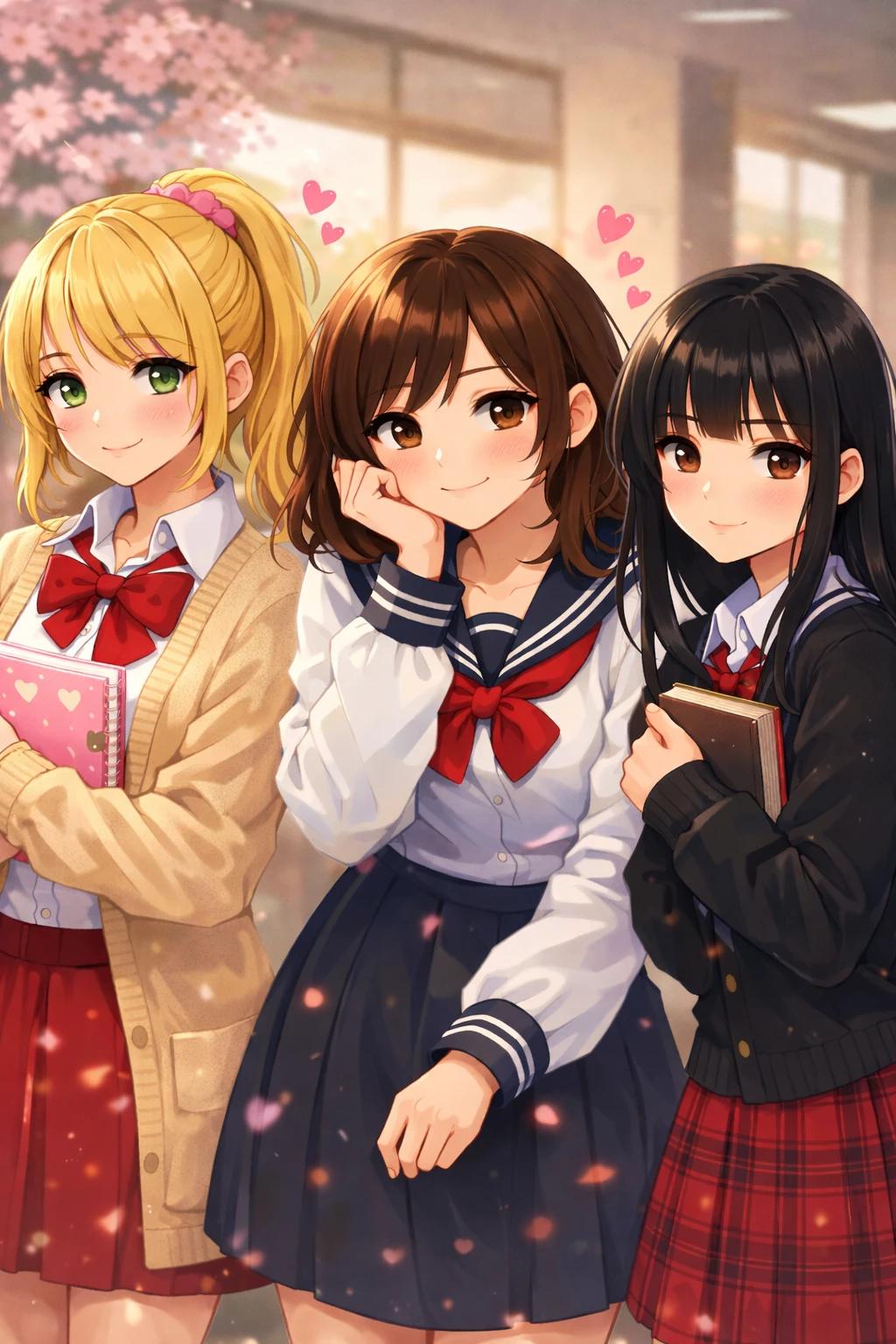 Three girls in love (Yui, Yuki, Yumi) thumbnail