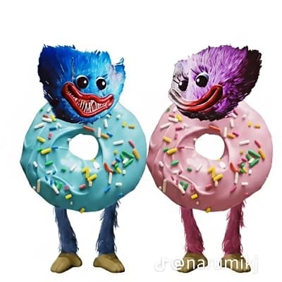 Huggy Donut and Kissy Donut thumbnail