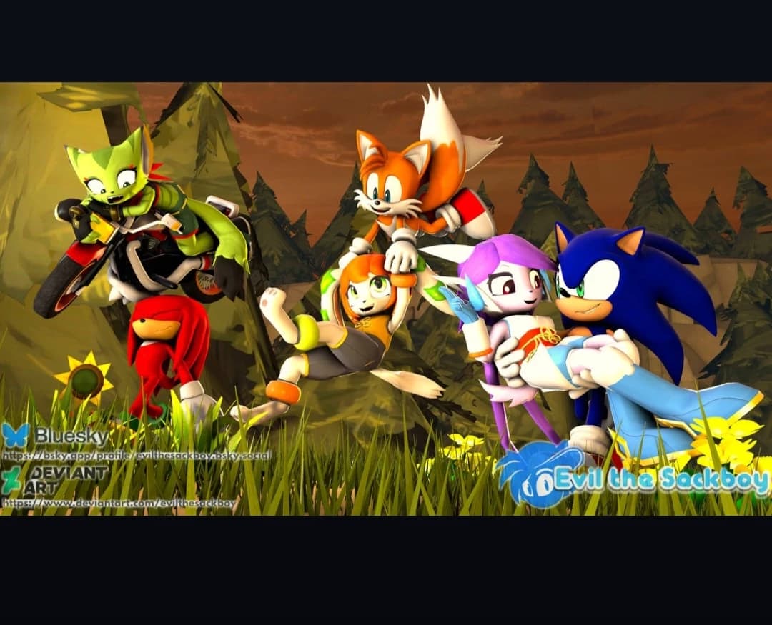 Team Sonic The Hedgehog and Sash Lilac vs EXE and Black Gung thumbnail