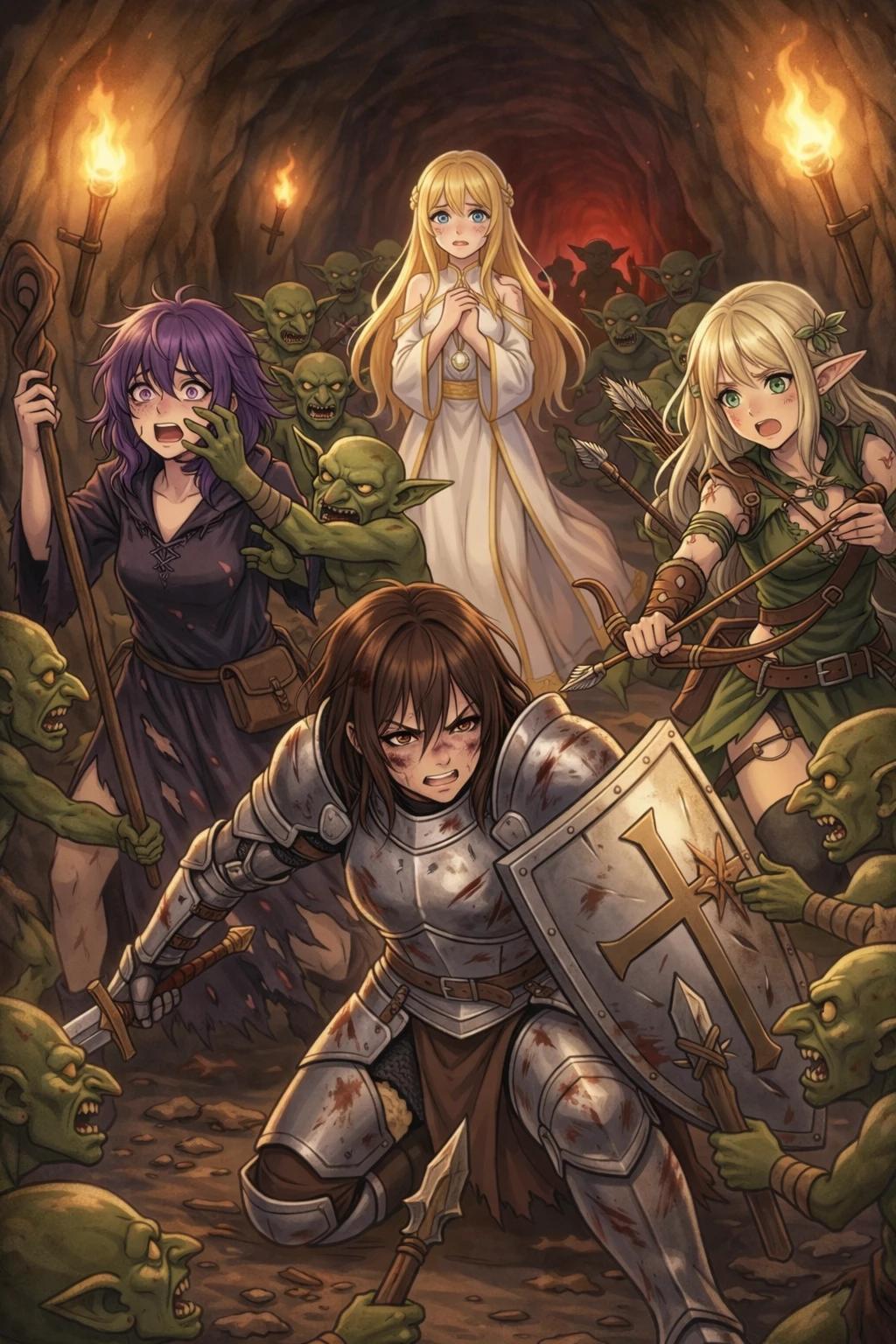 A rookie adventurer party sent to defeat you thumbnail