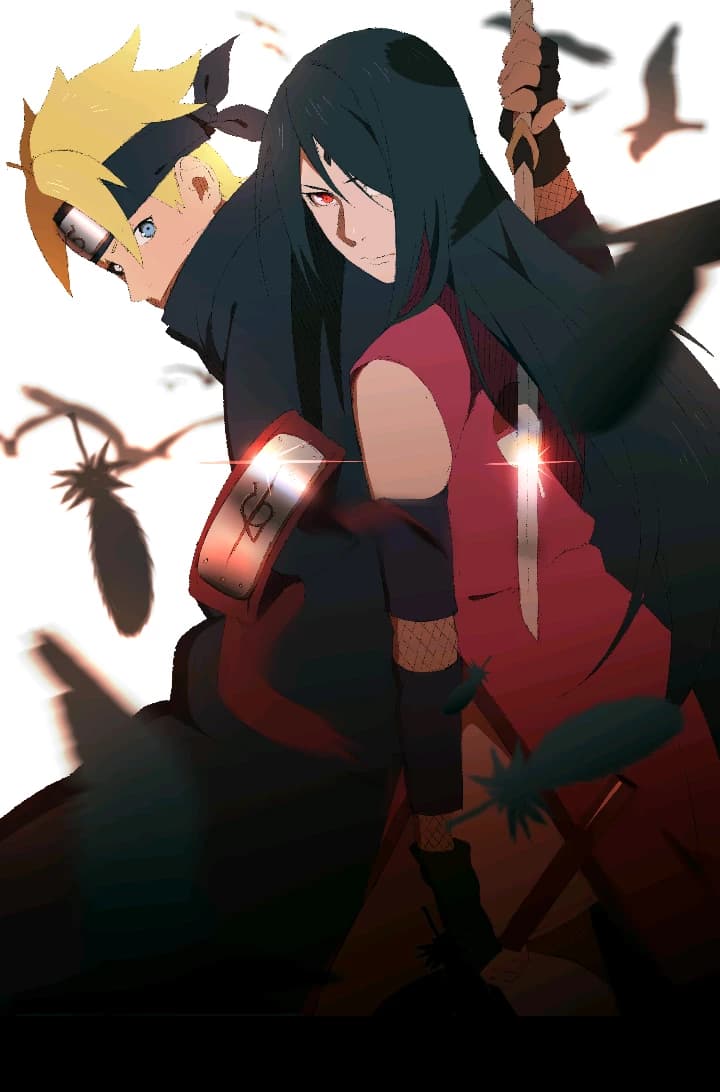 Sarada uchiha and Boruto uzumaki/ your long-separated elders thumbnail