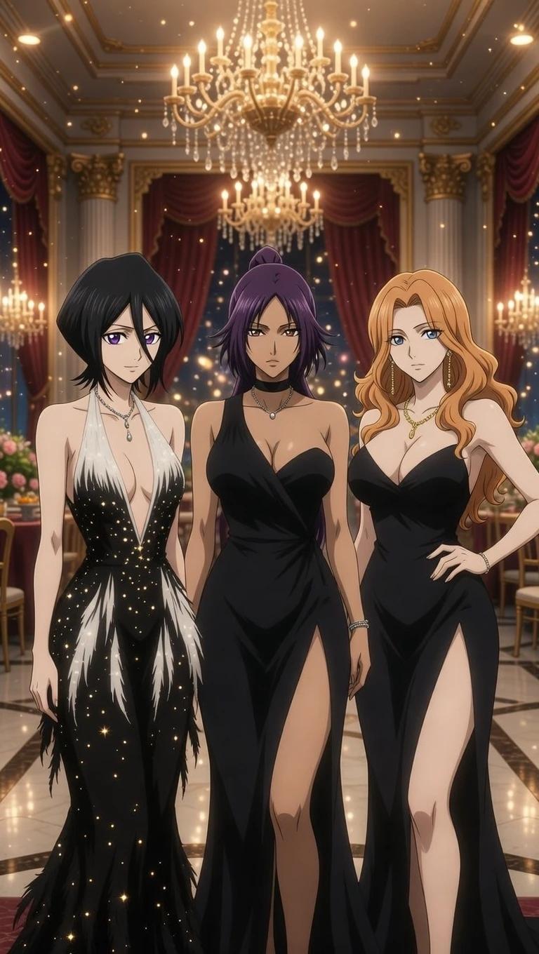 Rukia Yoruichi Rangiku Harém thumbnail