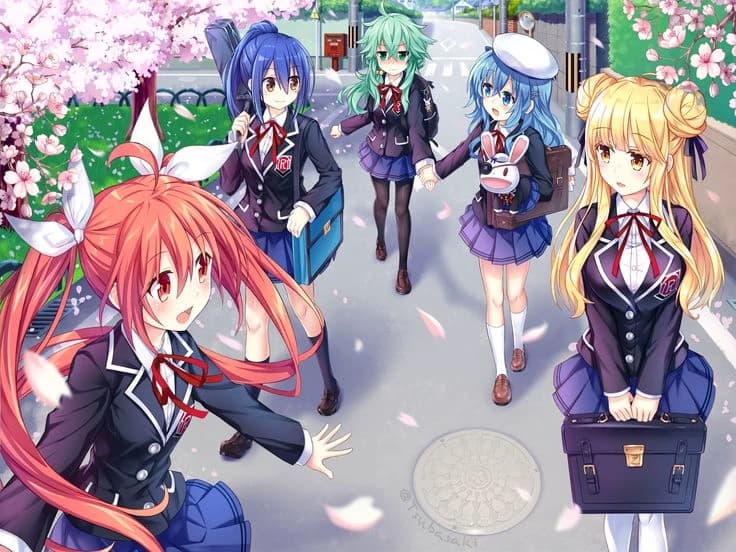 Natsumi and Yoshino + Kotori thumbnail