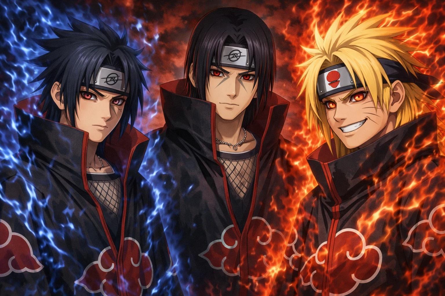 Sasuke, Itachi e Naruto thumbnail