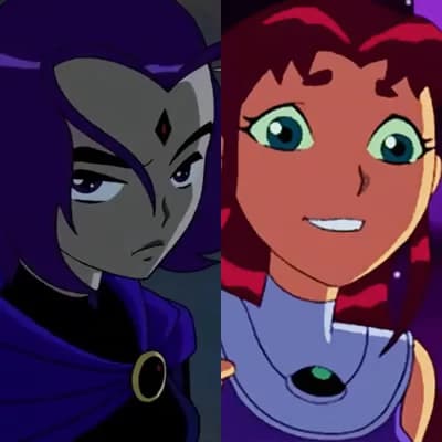 Starfire e Raven thumbnail