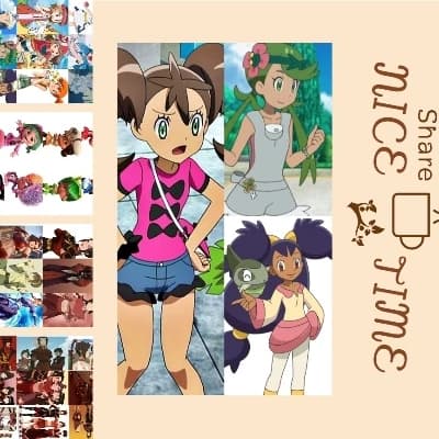 Pokémon: Mallow, Iris y Shauna. thumbnail