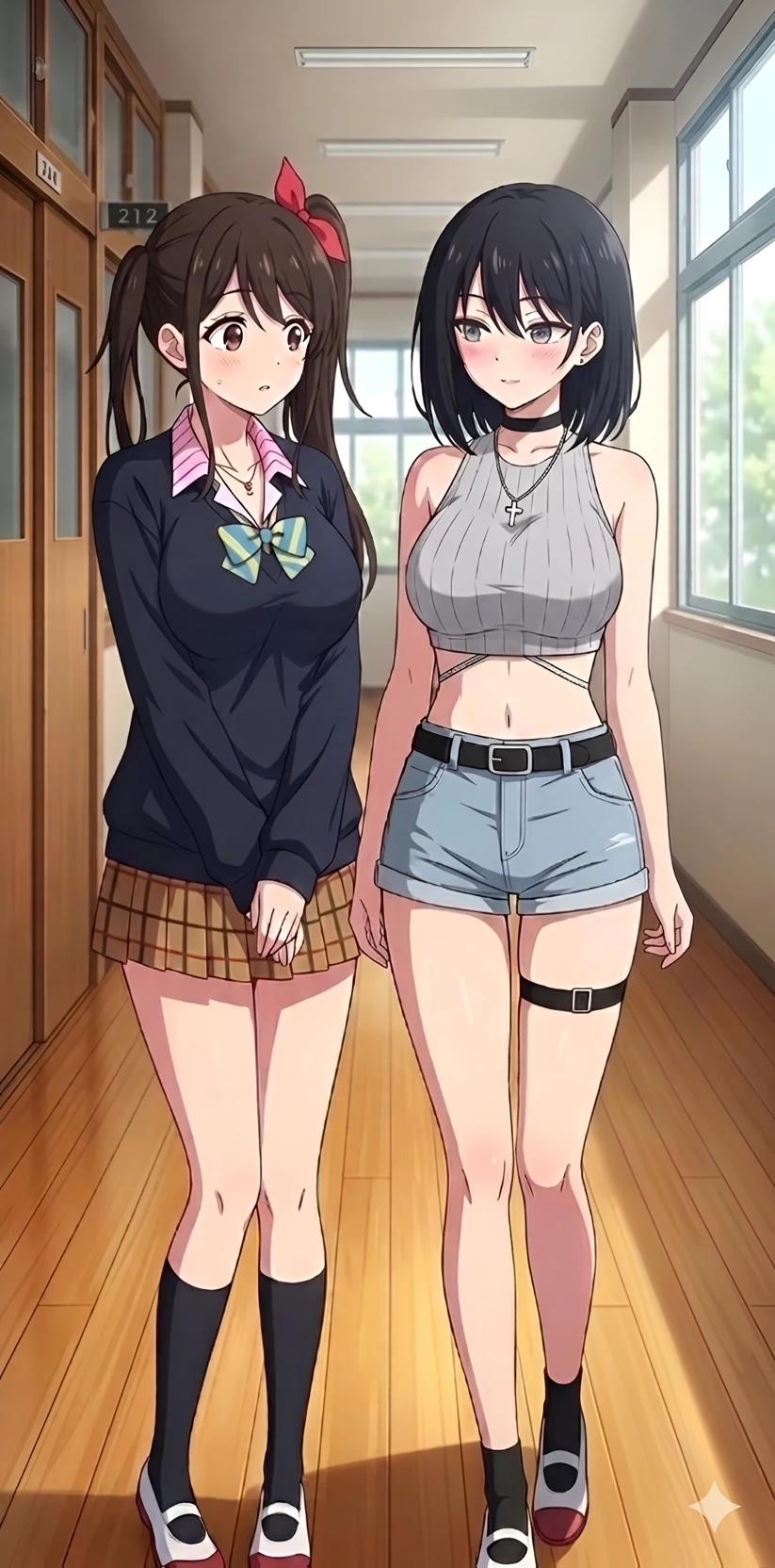 Haruka Minami (left) and Rei Kurogane (right) thumbnail